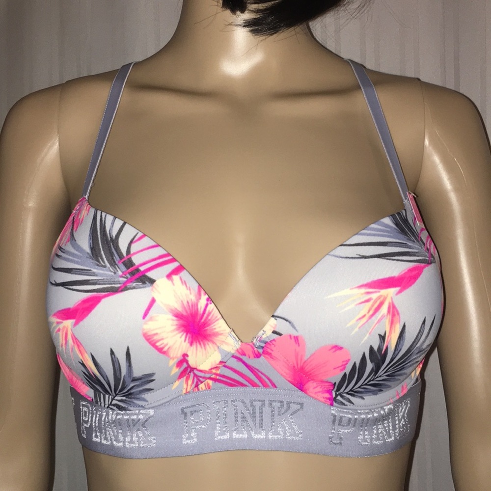 LAST 1!! New VS Pink Wireless Push Up Bra - Picture 3 of 8